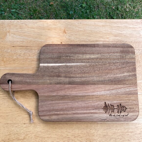 Bless The Lord, O My Soul Soundwave Cutting Board - Picture 1 of 6